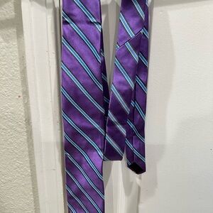 Brooks Brothers Purple and Blue Striped Tie. Old money, preppy